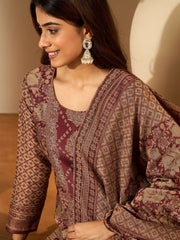 Women Ethnic Motifs Printed Kurta with Trousers & Dupatta