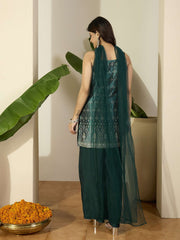 Women Ethnic Motifs Printed Regular Kurta with Palazzos & With Dupatta
