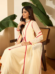 Women Layered Kurta with Palazzos & With Dupatta