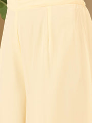 Women Layered Kurta with Palazzos & With Dupatta