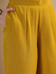 Women Floral Printed Panelled Kurta with Palazzos