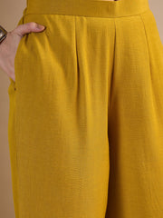 Women Floral Printed Panelled Kurta with Palazzos