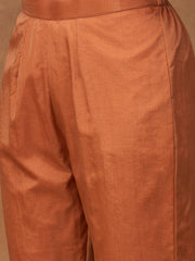 Women Floral Embroidered Regular Thread Work Kurta with Trousers & With Dupatta