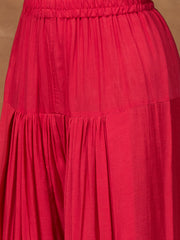 Women Ethnic Motifs Regular Kurta with Palazzos & With Dupatta