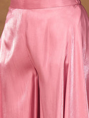 Women Floral Thread and Sequinned Embroidered Kurta with Palazzo