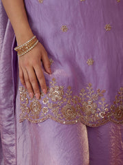 Women Ethnic Motifs Embroidered Regular Kurta with Sharara & With Dupatta