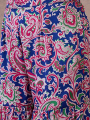 Women Ethnic Motifs Printed Empire Kurta with Sharara