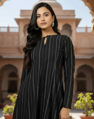 Women Keyhole Neck Kurta