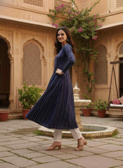 Women Keyhole Neck Kurta