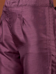 Women Ethnic Motifs Embroidered Kurta with Trouser & Dupatta
