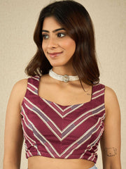Ombre Embroidered Organza Saree