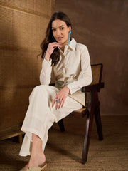 Women Cotton Applique Co-ords Set