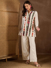 Women Cotton Applique Co-ords Set