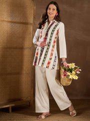 Women Cotton Applique Co-ords Set