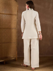 Women Cotton Applique Co-ords Set