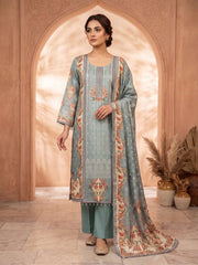 Women Ethnic Motifs Printed Regular Silk Crepe Kurta with Trousers & With Dupatta