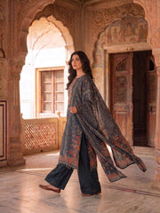 Women Ethnic Motifs Printed Regular Kurta with Palazzos & With Dupatta