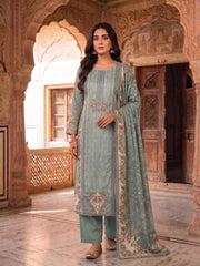 Women Ethnic Motifs Printed Regular Kurta with Trousers & With Dupatta