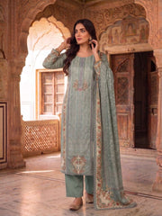 Women Ethnic Motifs Printed Regular Kurta with Trousers & With Dupatta