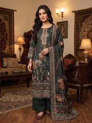 Women Floral Printed Regular Mirror Work Kurta with Trousers & With Dupatta