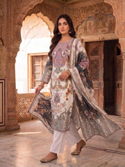 Women Ethnic Motifs Printed Regular Mirror Work Kurta with Trousers & With Dupatta