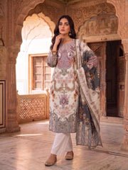 Women Ethnic Motifs Printed Regular Mirror Work Kurta with Trousers & With Dupatta