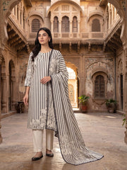 Women Printed Regular Kurta with Trousers & With Dupatta