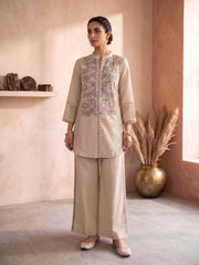 Embroidered Tunic with Palazzos