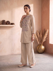 Embroidered Tunic with Palazzos
