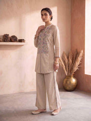 Embroidered Tunic with Palazzos