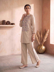 Embroidered Tunic with Palazzos