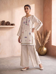 Bohemian Embroidered Tunic with Palazzos