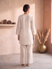 Bohemian Embroidered Tunic with Palazzos