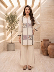 Embroidered Tunic with Trousers
