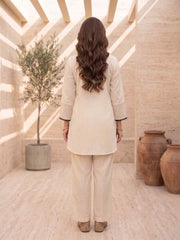 Embroidered Tunic with Trousers