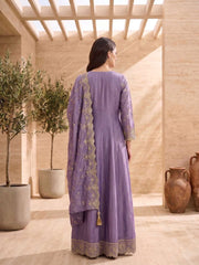 Women Embroidered Thread Work Grandeur & Majestic Artwork Anarkali Kurta