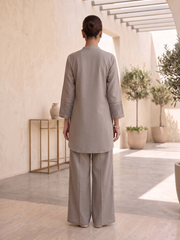 Embellished Tunic with Palazzos