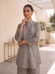Embellished Tunic with Palazzos