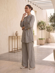 Embellished Tunic with Palazzos