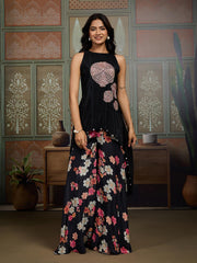 Embellished Tunic with Palazzos
