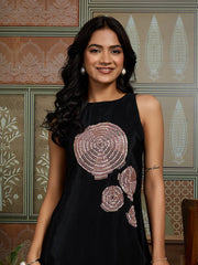 Embellished Tunic with Palazzos