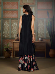 Embellished Tunic with Palazzos