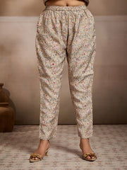 Printed Top With Trousers Co-Ords