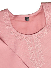Women Ethnic Motifs Embroidered Regular Thread Work Pure Cotton Kurta with Trousers & With Dupatta
