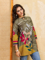 Botanical Printed Kurti