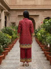 Printed Top with Palazzos