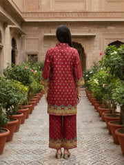 Printed Top with Palazzos