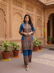 Printed Top with Palazzos