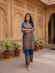 Printed Top with Palazzos
