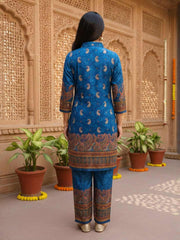 Printed Top with Palazzos